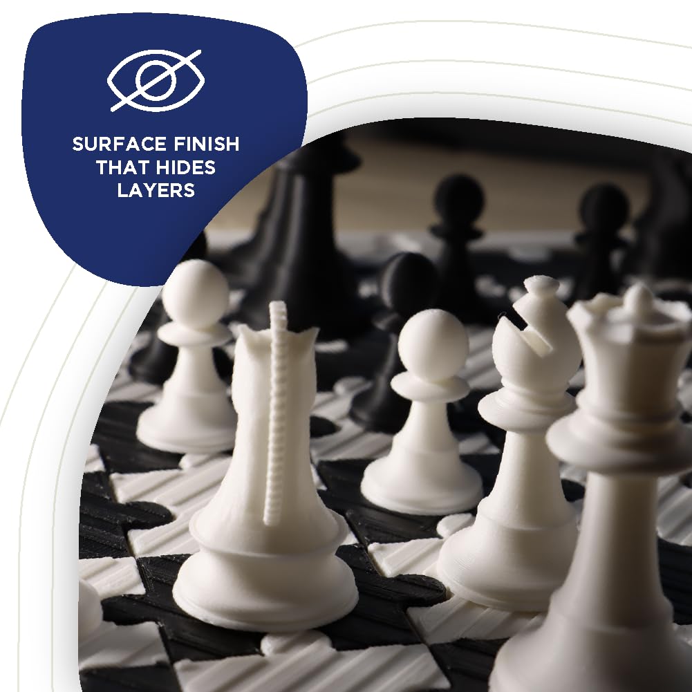 Polymaker Matte PLA Filament Fossil Grey 1.75mm 1kg 3D Printing Filament, PolyTerra 3D Printer PLA Filament POLYMAKER