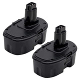 Akkopower 18V Replacement Battery for DeWalt: 2 Pack 5.0Ah 18 Volt XRP Batteries for DC9096 DC9098 DE9098 DE9096 DE9098 DW9096 Cordless Power Tools Akkopower