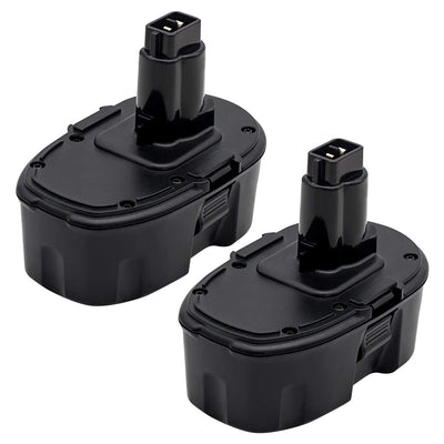 Akkopower 18V Replacement Battery for DeWalt: 2 Pack 5.0Ah 18 Volt XRP Batteries for DC9096 DC9098 DE9098 DE9096 DE9098 DW9096 Cordless Power Tools