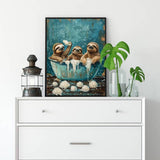 Ocean Wave Diamond Art Painting Kits for Adults - Full Drill Diamond Dots Paintings for Beginners, Round 5D Paint with Diamonds Pictures Gem Art Painting Kits DIY Adult Crafts Kits 16x20 in CALUOHO