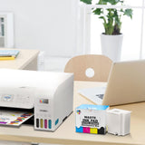 Poschink Waste Ink Pad Replacement for EPSON Ecotank ET-2800 ET-2803 ET-2720 ET-2400 ET-2711 ET-4700 L3110 L3210 L3150 L3250 etc. Printers, Maintenance Box with Extra Sponge Absorbant Poschink