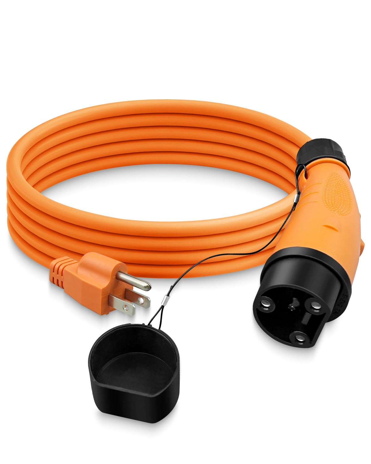 10FT EV Car Charging Cable Compatible with Golf Carts EV Power Cable Y-30 220V US Plug HZSIFU