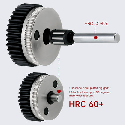 HOCENWAY Upgraded Super Light Large Gear HGX-LITE Extruder Hardened Steel Reduction Gear Compatible with Voron, Ender 5 Series, Ender 3 V2 /pro CR10 CR10S and Other DIY 3D Printer - WoodArtSupply