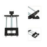 kimllier 9 Inch Woodworking Bench Vise Heavy Duty Steel Front Bench Table Vise with Mounting Screws Durable Woodworking Vise Fit for Home kimllier