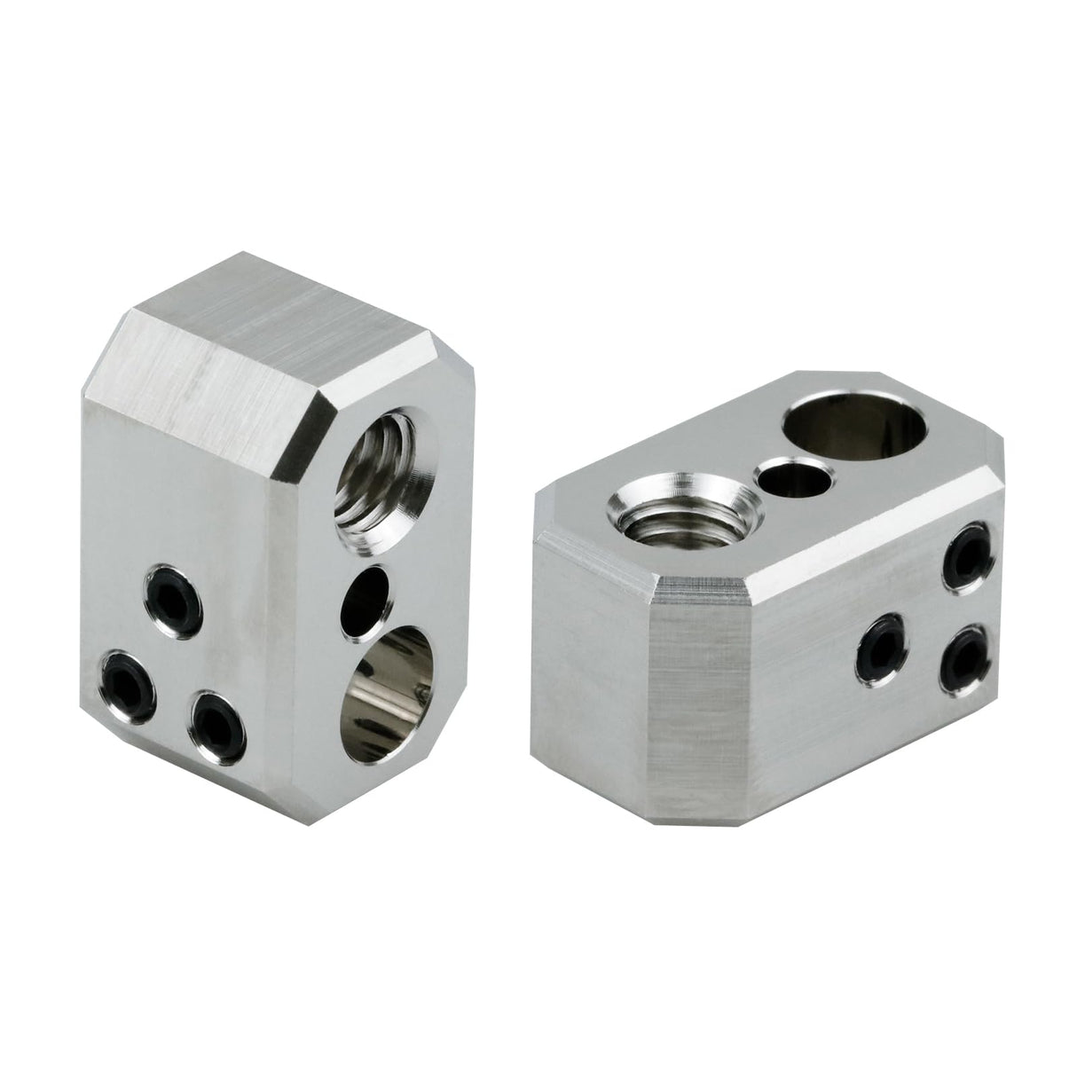 POLISI3D 500℃ Plated Copper Heater Block High Temperature Heating Block Compatible with Prusa I3 MK4 MK3.9 XL Project Nextruder Hotend Heating Block 3D Printer Accessories Parts (Plated Copper Block) POLISI3D