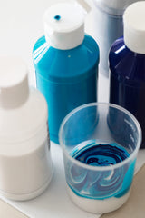 Pébéo Acrylic Pouring Paint Starter Kit - Art and Painting Supplies, Ready-To-Pour Fluid Medium, 118 Milliliter Bottles, Set of 6 Assorted Colors PEBEO