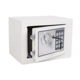 Yuanshikj Electronic Deluxe Digital Security Safe Box Keypad Lock Home Office Hotel Business Jewelry Gun Cash Use Storage (Silver 1) Yuanshikj
