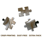 3D Owl Puzzles Paper Cut Art Puzzle 1000 Pieces for Adults, White Bird Jigsaw Puzzle Jungle Animal, Challenging Puzzles Hard Puzzle for Family Decorations BBOLDIN