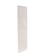 Deco 79 Wooden Floral Handmade Partition Room Divider Screen Hinged Foldable Partition 3 Panel Privacy Screen with Intricate Carved Design, Room Partition 60" x 1" x 69", White Deco 79