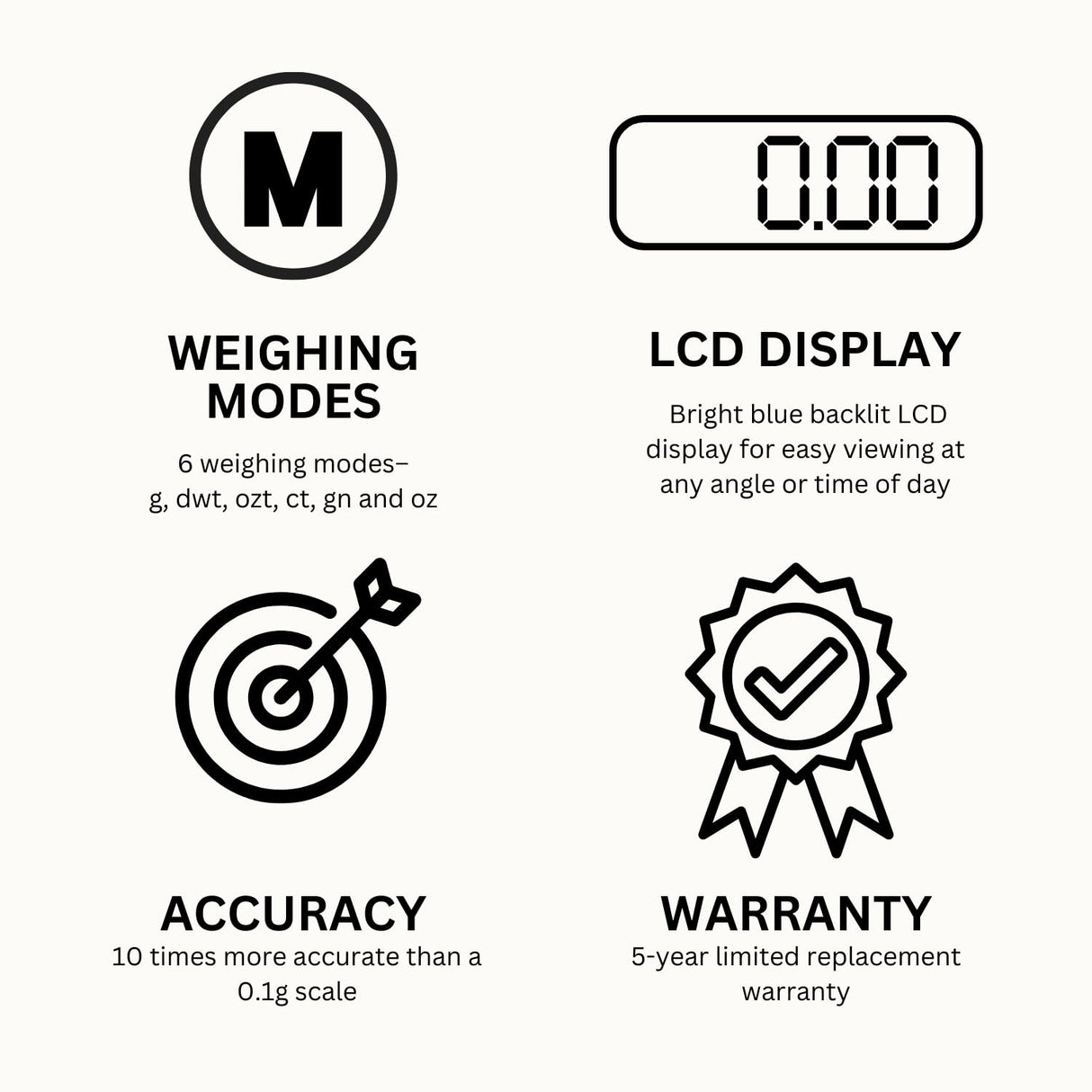 GemOro Platinum XP500 | Durable Precise Jewelers Countertop Portable Pocket Scale | Digital Precision Tool with Expert Professional Reading & Accuracy 500g x 0.01g Readability (Silver) GemOro