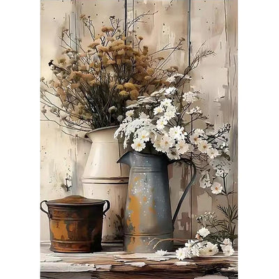 ZQEATRY Diamond Painting Kits for Adults,5D Full Round Drill Diamond Art Yellow Flowers,DIY Diamond Dots with Paint by Diamonds Painting Kit for Home Decor 12x16inch