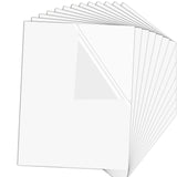 HTVRONT Sublimation Sticker Paper - 20 Pcs Glossy Transparent Waterproof Sublimation Stickers HTVRONT