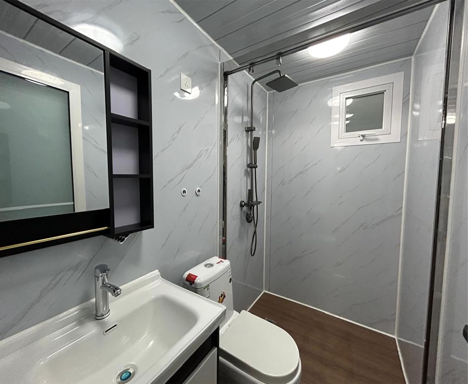 40FT 2 ROOM Tiny Homes to Live in for Adults prefab unfoldable House casas prefabricadas para Vivir Small Foldable Container House kit Mobile Modular Guest House for Sale,Bathroom Toilet Kitc - WoodArtSupply