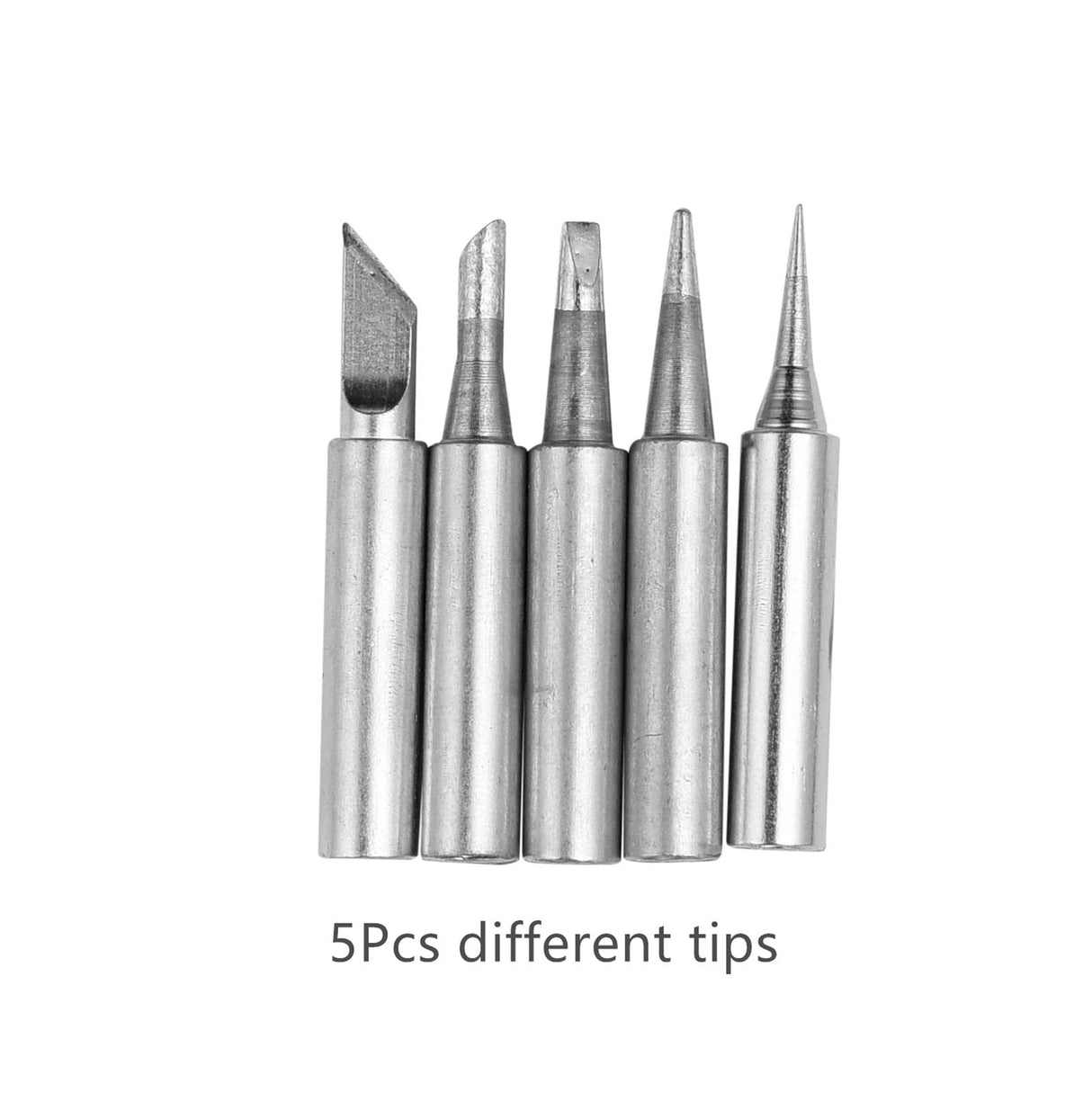 TXINLEI Electronics Soldering Iron Kit，60W 110V Adjustable Temperature Welding Tool Set, 5pcs Different Soldering Tips, Stand TXINLEI