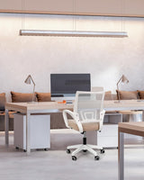 NEO CHAIR Office Chair Computer Desk Chair Gaming Ergonomic Mid Back Cushion Lumbar Support with Comfy Mesh Adjustable Swivel Rolling Home (Pink) NEO CHAIR