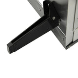 Outsunny Outdoor Pizza Oven with 12" Stone, Peel and Cover, Portable Pellet Wood Fired Pizza Maker with Foldable Legs, Stainless Steel Pizza Grill for Outside, Backyard, Outdoor Kitchen Outsunny