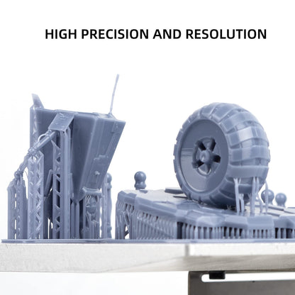 Siraya Tech 2kg Build 3D Printer Resin - High Resolution, Non-Brittle, Tappable Engineering Resin - Ideal for LCD DLP 3D Printing 8K Capable (Sonic Grey, 2kg)