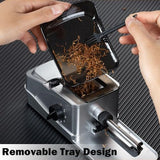 Laicengo Electric Cigarette Rolling Machine, Pre Roll Machine, Cones Rolling Machine, Automatic Tobaco Roller Maker, 3 in 1 for King/Regular Size Cigarettes 6.5 mm & 8 mm Tube and Pre Roll Cones Laicengo