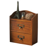 QoTang Floating Nightstand Shelf with Drawer Rustic Wood Floating Wall Drawers Bedside Shelf Wall Mounted Nightstand Floating Shelf for Living Room Bedroom Bed Side Table Night Stand Storage Display QoTang