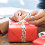 PYD Life 6 Rolls Sublimation Satin Ribbon 3/4 Inch x 40 Ft White Blanks Double Faced for Heat Transfer Print,Satin Ribbon for Craft Gift Wrapping,Wedding Decor,Bow Making PYD Life