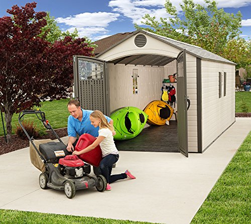 Lifetime Storage Shed 60120 8 ft x 20 ft Building Kit - WoodArtSupply