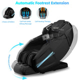 MMQ Massage Chair Zero Gravity Full Body, SL Track Electric Shiatsu Recliner with Foot Rollers,Yoga Stretching, Bluetooth, Built-in Heat Therapy Air Massage System -Plug and Play MMQ