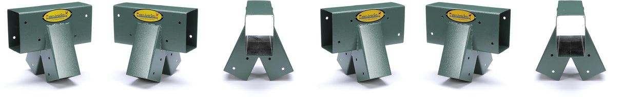Easy 1-2-3 90° A-Frame Swing Set Bracket Heavy Duty for Ez, Simple Install - DIY Swing Set Parts Eastern Jungle Gym