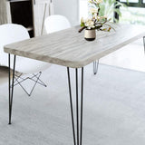 SPACEEUP 30" Hairpin Table Legs, 4PCS Coffee Desk Legs with Rubber Floor Protectors, 880lbs Load Capacity, Heavy Duty Black Metal Furniture Legs 3 Rods for DIY Bench Desk Dining End Table Chairs SPACEEUP