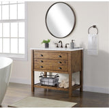 Martin Svensson Home Monterey Single Vanity, Natural Brown Martin Svensson Home