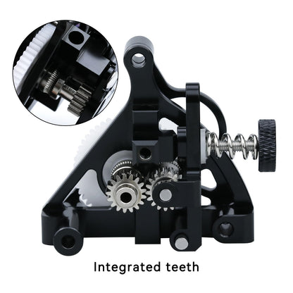 Upgrade 3D Printer Accessory Lightweight xirbbo Sherpa Mini Dual Gear Extruder Hotend Parts with 36mm Stepper Motor Compatible with Ender3v2 Pro Cr10 Q5Qq-S Voro2.4 - WoodArtSupply