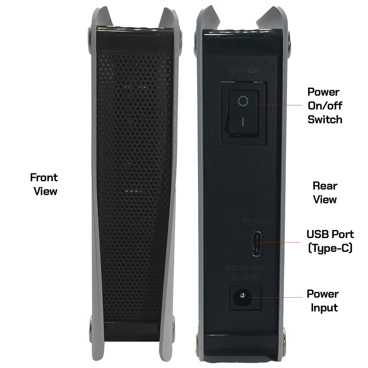 Avolusion PRO-M5 Series 8TB USB 3.0 External Gaming Hard Drive for PS5 Game Console (White, Metal Case) - 2 Year Warranty (Renewed) Avolusion