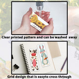 ACRNIGHEET 6PCS Cross Stitch Bookmark Kit for Beginner Cartoon Animals Stamped Cross Stitch Kits for Adults DIY Embroidery Bookmark Kits Crossstitch Kits Adult with Instructions Hand Craft Gift 11CT ACRNIGHEET