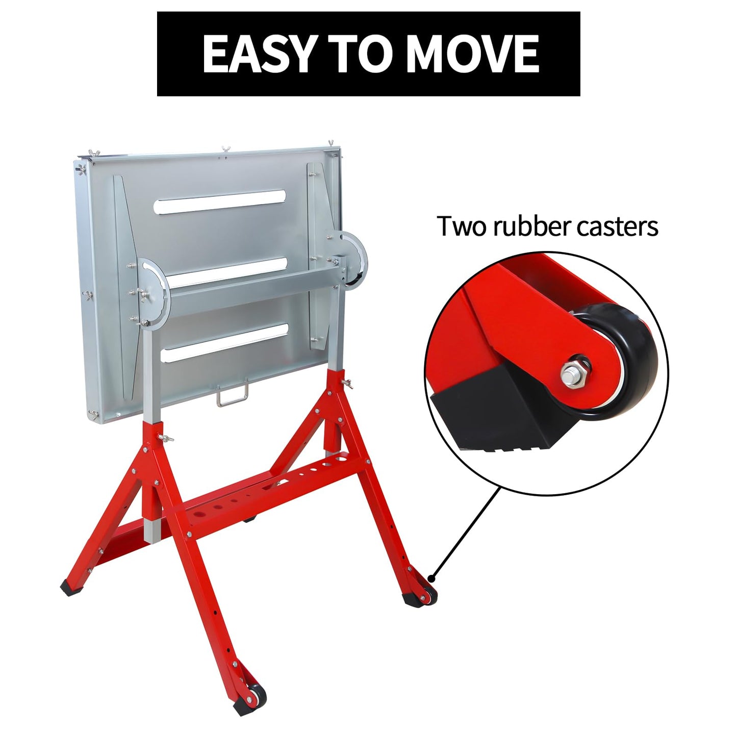 KODOM Steel Welding Table 30"x20", 400Lbs Load Capacity Welding Workbench Table, Folding Work Bench with Three 1.1'' Tabletop Slots, Adjustable Height&Angle, Retractable Guide Rails - WoodArtSupply