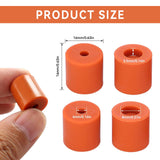 Agatige 12PCS 3D Printer Heat Bed Leveling Parts, 16mm 3D Printer Leveling Column Silicone Buffer 3D Printer Heat Bed Leveling Parts Leveling Spring Replacement Part for 3D printer Ender 3 / CR6-SE Agatige