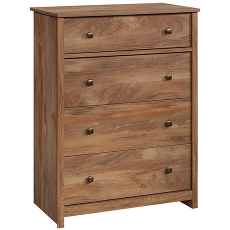 Sauder River Ranch 4-Drawer Chest, Sindoori Mango Finish Sauder