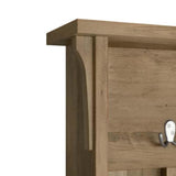 Bush Furniture Salinas Hall Tree with Shoe Storage Bench in Antique White, Multi-Purpose Home Organizer, Entryway Solution with Seating and Hooks Bush Business Furniture