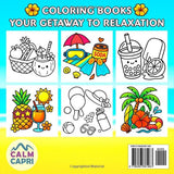 Cozy Summer: 30 Bold & Easy Beach, Vacation & Tropical Designs ‑ Large‑Print Summer Coloring Book for Stress Relief & Mindful Fun | Adults, Teens & Seniors WoodArtSupply