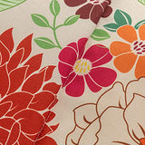 Makimoo Set of 4 Outdoor Dining Chair Cushions, Comfort Patio Seating Cushions, 44 x21x4.5 inch, Single Welt and Zipper, Blooming Fiesta Makimoo