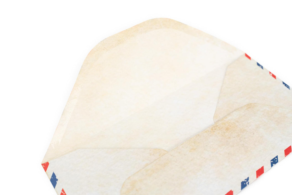 60 Pack Airmail Paper and Envelopes Set - Blue Writing Paper for Invitations, Love Letters, Letters to Troops, Christmas Letter - 8.5 x 11 Inch Bargain Paradise