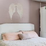 INFUNLY Macrame Angel Wings Kit - DIY Angel Wings Woven Wall Hanging for Christmas, Birthday with Instructions INFUNLY