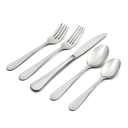 Oneida Flight 45-Piece Stainless-Steel Flatware Set, Service for 8