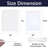 200 pcs sublimation air fresheners blanks ，sublimation car freshener blanks with packaging air freshener blanks DIY Air Freshener for Car and Home Hanging Decoration LIZOIDZSM