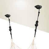 LA SIESTA CasaMount Black - Multipurpose Suspension Set for Hammocks LA SIESTA