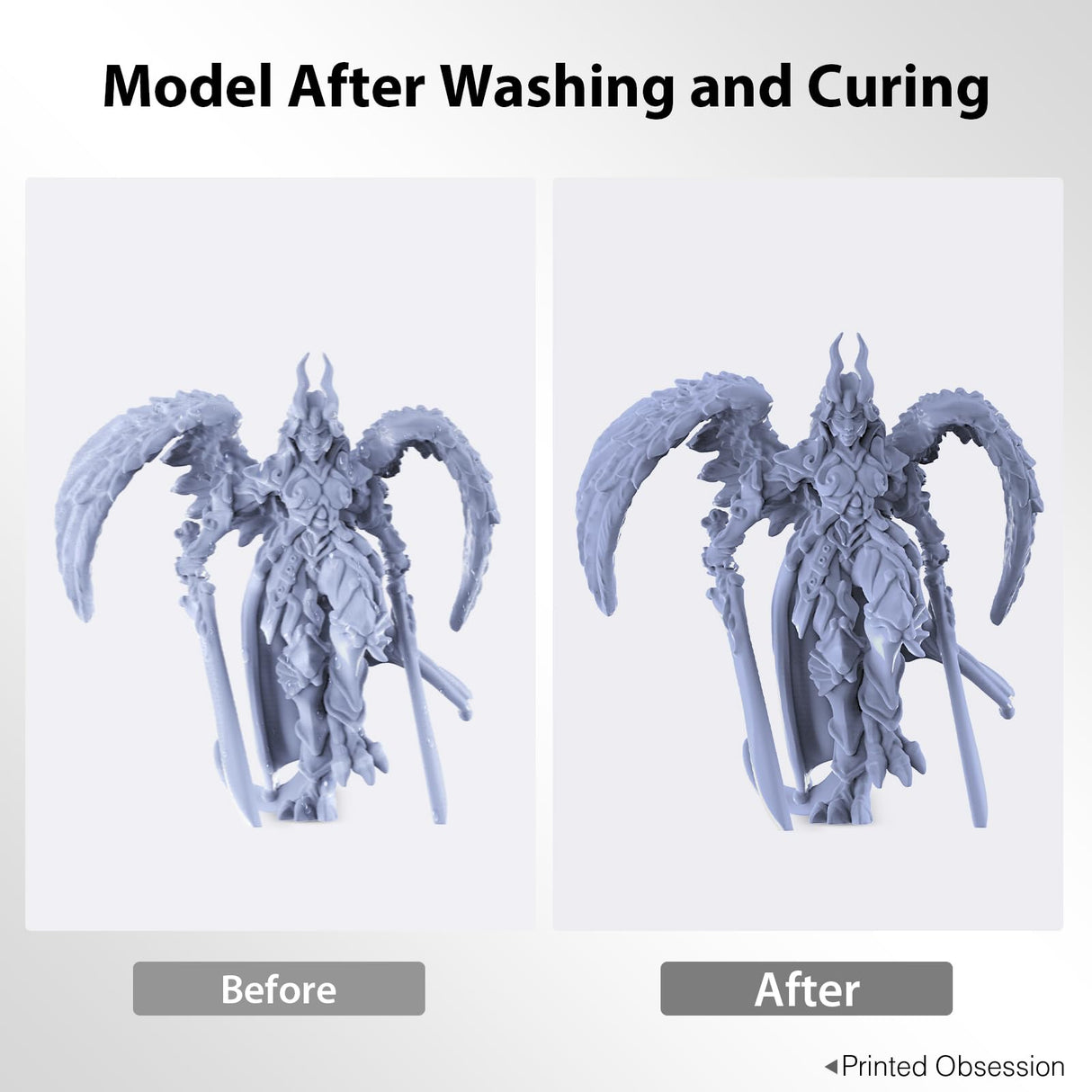 ELEGOO Mercury Plus 2.0 Large Wash and Cure Machine for LCD/SLA/DLP 3D Printing Models Cure Box with Rotary Curing Turntable and Washing Bucket ELEGOO