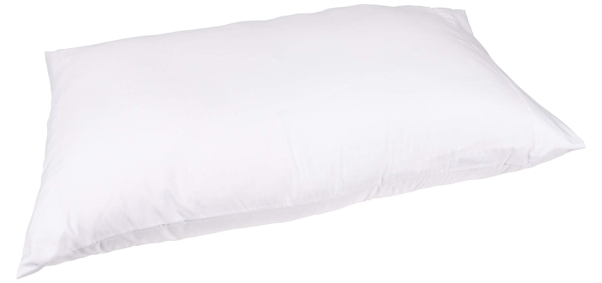 KAF Home Brushed Microfiber Pillow Cases Bulk Pack, Control Allergies and Ensure Sound Sleep, Set of 12, White KAF Home