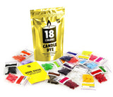 Candle Dye Flakes - 18 Rich Colors for Wax Making, Mixable for Unlimited Shades, Safe Chips for Paraffin and Soy Candles, Made in EU GOT 'EM