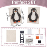 WEBEEDY DIY Penguin String Art Kit for Adult Beginners 3D Cute Animal String Art Crafts Kit,Arts Crafts Kit with Instruction and All Supplies,Home Wall Decorations Christmas Unique Women Gift WEBEEDY