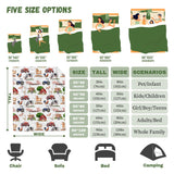 Buyyet Farm Animal Baby Blanket,Farmhouse Barn Neutral Baby Blanket for Boy Girl,Nursery Cow Chicken Pig Sheep Fleece Swaddle Receiving Blanket, Soft Newborn Toddler Kid Crib Bedding 40''x50'' for Kid Buyyet