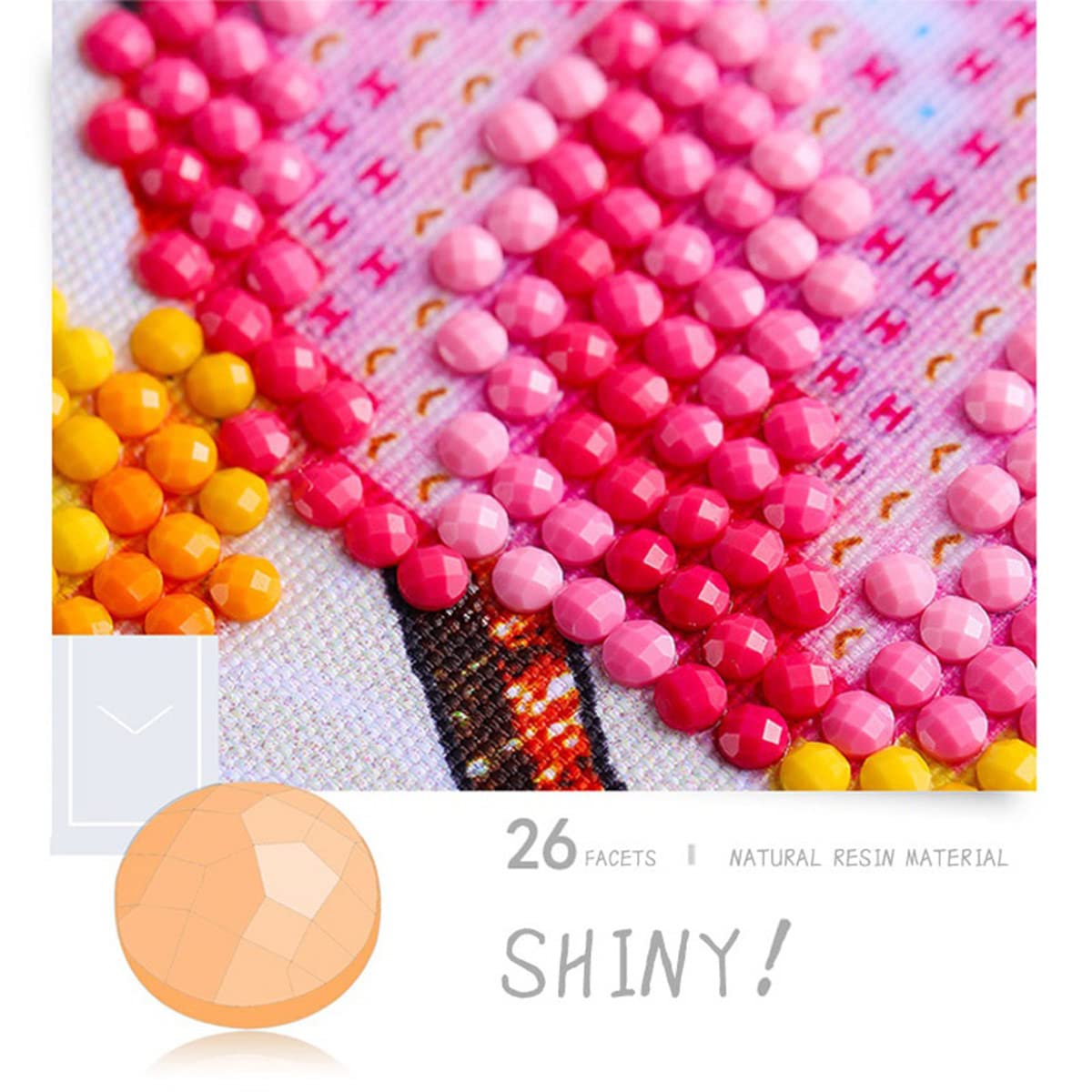 Instarry DIY 5D Diamond Painting Kits Full Drill Buddha Statue Mosaic Embroidery Wall Decor for Bedroom Living Room Arts and Crafts 31.5x23.6 inch Instarry