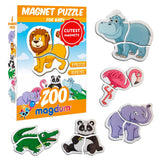 MAGDUM Zoo Magnetic Puzzles for Kids Ages 3-5 - Toddler Puzzle - Travel Toys for Kids Ages 3-5 - Magnetic Travel Games Baby Puzzle Kids Puzzle Toys - Puzzle for Preschooler Magnet Puzzles Games magdum